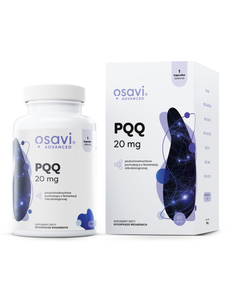 PQQ (Advanced), 20mg - 60 vegan caps | Osavi