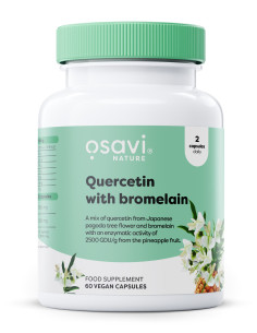 Quercetin with Bromelain - 60 vegan caps | Osavi