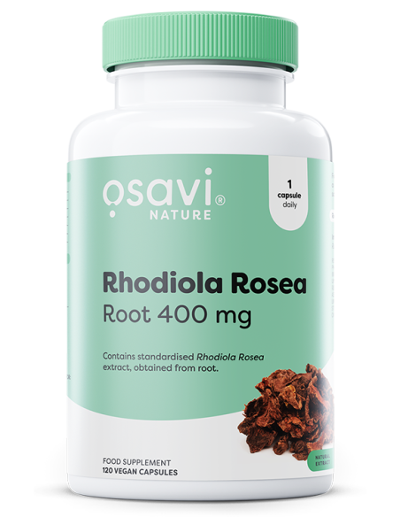 Rhodiola Rosea Root, 400mg - 120 vegan caps | Osavi