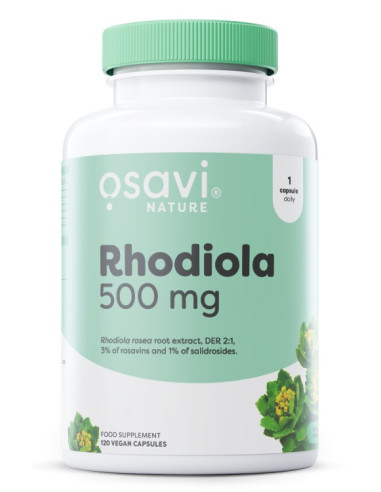 Rhodiola, 500mg - 120 vegan caps | Osavi