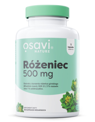 Różeniec, 500mg - 120 vegan caps | Osavi