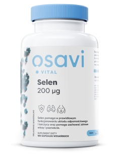 Selen, 200mcg - 180 vegan caps | Osavi