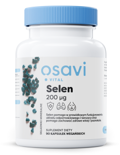 Selen, 200mcg - 90 vegan caps | Osavi