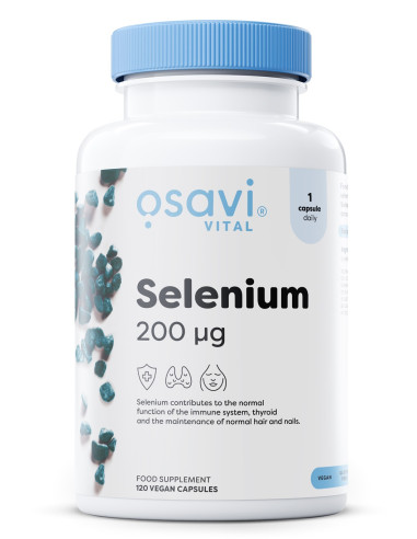 Selenium, 200mcg - 120 vegan caps | Osavi