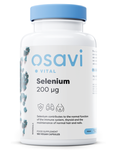 Selenium, 200mcg - 180 vegan caps | Osavi