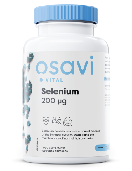 Selenium, 200mcg - 180 vegan caps | Osavi