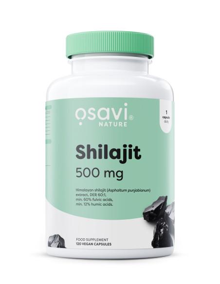 Shilajit, 500mg - 120 vegan caps | Osavi