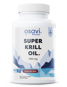 Super Krill Oil, 1180mg - 120 softgels | Osavi