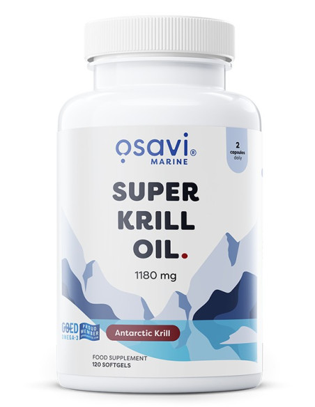 Super Krill Oil, 1180mg - 120 softgels | Osavi