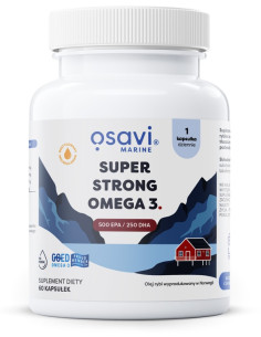 Super Strong Omega 3 (Marine), 500 EPA / 250 DHA - 60...