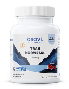 Tran Norweski Kapsułki, 1000mg (Cytryna) - 60 softgels |...