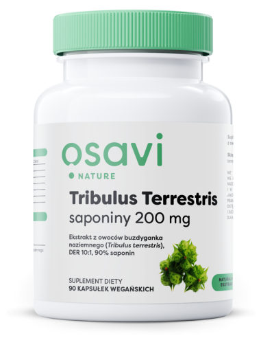 Tribulus Terrestris (Nature), Saponiny 200mg -...