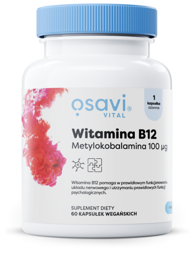 Witamina B12 Metylokobalamina, 100mcg - 60...