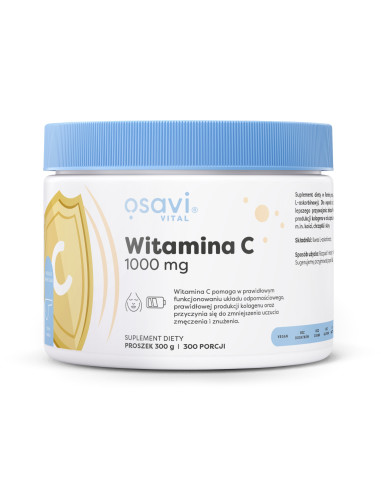 Witamina C Proszek 1000mg - 300g | Osavi