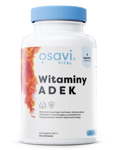 Witaminy ADEK - 90 softgels | Osavi