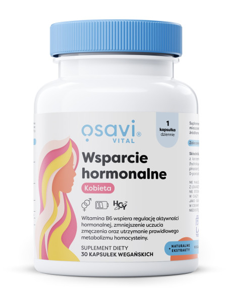 Wsparcie Hormonalne Kobieta - 30 vegan caps | Osavi