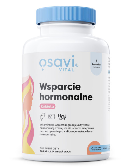 Wsparcie Hormonalne Kobieta - 90 vegan caps | Osavi