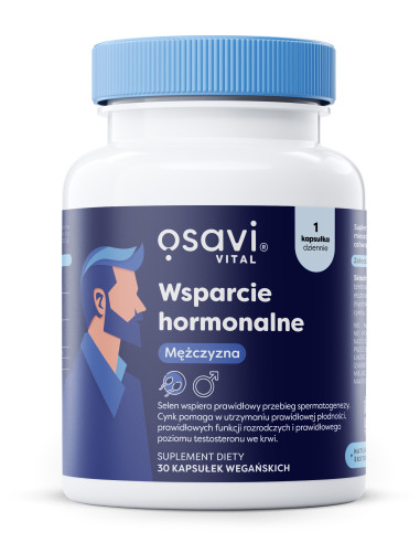 Wsparcie Hormonalne Mężczyzna - 30 vegan caps |...
