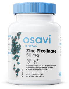 Zinc Picolinate, 50mg - 60 vegan caps | Osavi