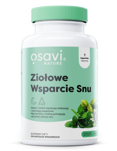 Ziołowe Wsparcie Snu (Bez Melatoniny) - 120 vegan caps |...