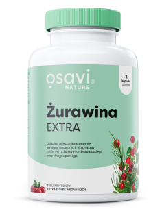 Żurawina EXTRA - 120 vegan caps | Osavi
