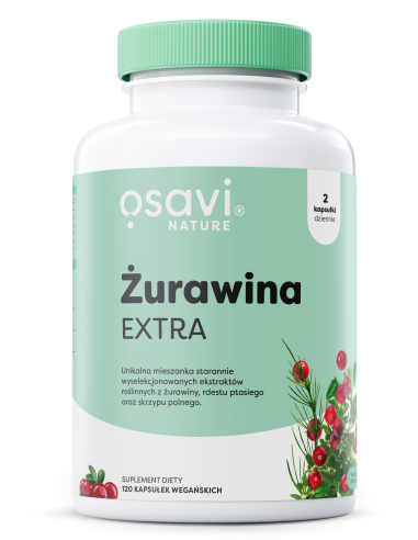 Żurawina EXTRA - 120 vegan caps | Osavi