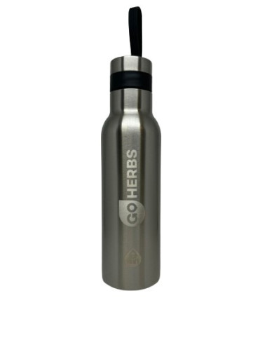 GoHerbs Flask, Silver - 500 ml. | Osavi