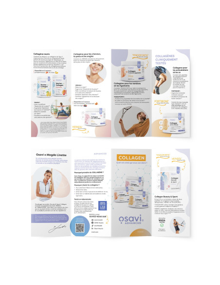 Osavi French Leaflet, Collagens | Osavi