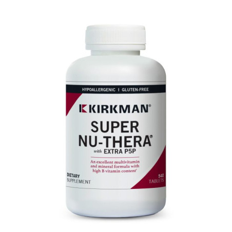 Super Nu-Thera® with 25 mg P-5-P Caplets - 540 Caplets | Kirkman Labs
