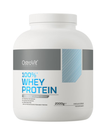 100% Whey Protein, Chocolate Dream - 2000g |...