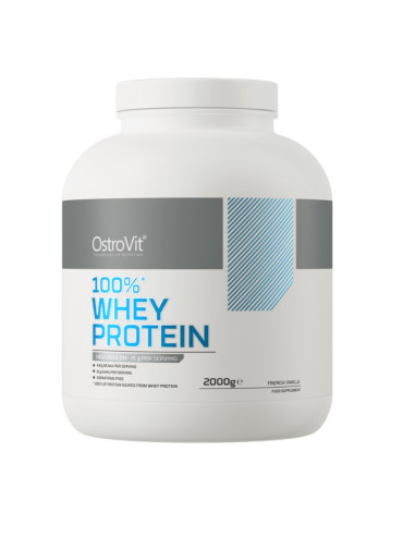 100% Whey Protein, French Vanilla - 2000g |...