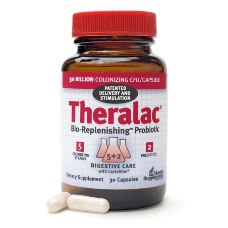 Theralac, Bio-Replenishing Probiotic, 30 Capsules – Master Supplements