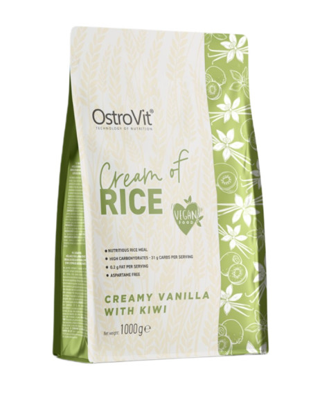 Cream of Rice, Creamy Vanilla with Kiwi - 1000g | OstroVit