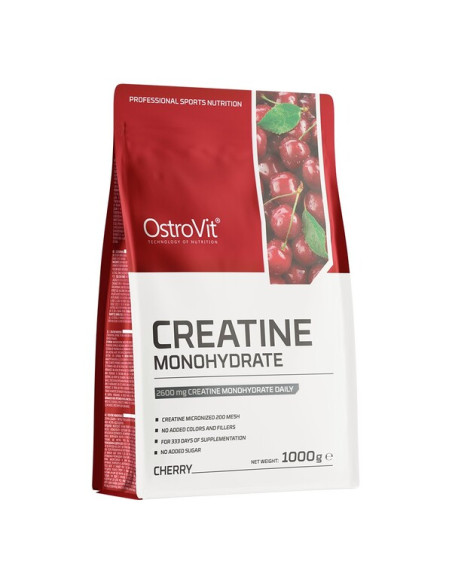 Creatine Monohydrate, Cherry - 1000g | OstroVit