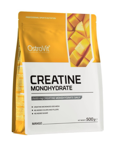 Creatine Monohydrate, Mango - 500g | OstroVit