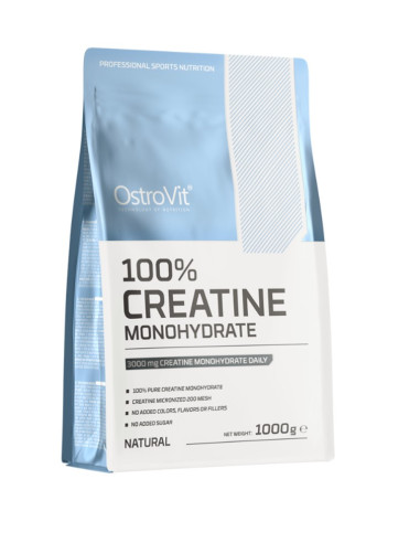 Creatine Monohydrate, Natural - 1000g | OstroVit