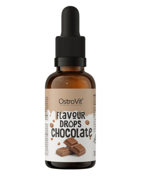 Flavour Drops, Chocolate - 30ml. | OstroVit