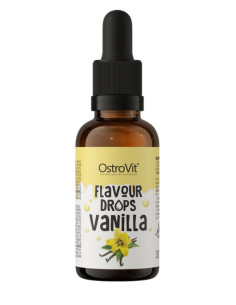 Flavour Drops, Vanilla - 30ml. | OstroVit