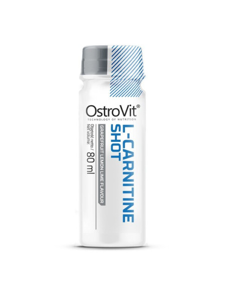 L-Carnitine Shot, Grapefruit Lemon Lime - 80 ml. | OstroVit