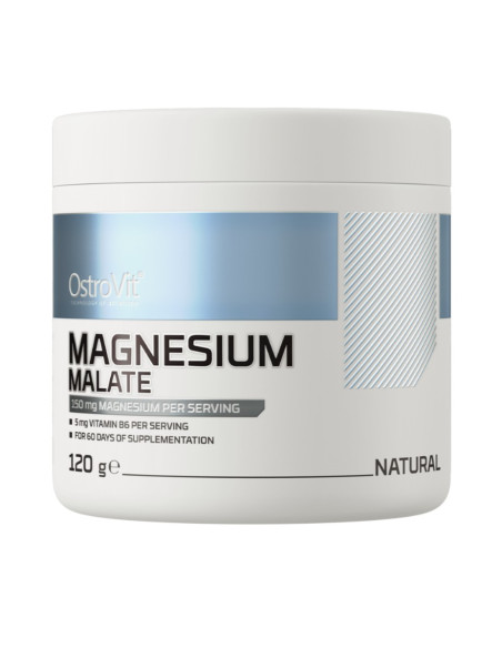 Magnesium Malate, Natural - 120g | OstroVit