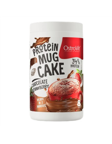 Protein Mug Cake, Chocolate-Strawberry - 360g |...