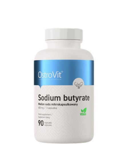 Sodium Butyrate, 600mg - 90 caps | OstroVit