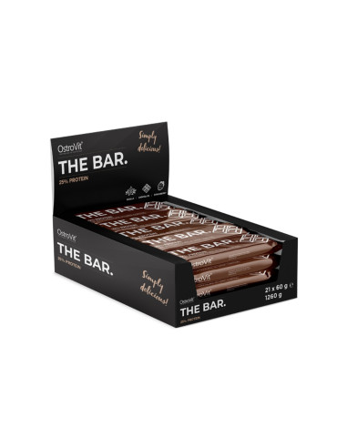 The Bar 25% Protein, Chocolate - 21 x 60g |...