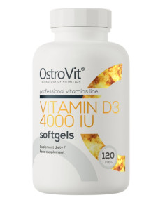 Vitamin D3 4000 - 120 softgels | OstroVit