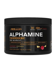 Alphamine, Raspberry Lemonade - 180g | PEScience