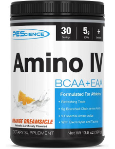 Amino IV, Orange Dreamsicle - 390g | PEScience