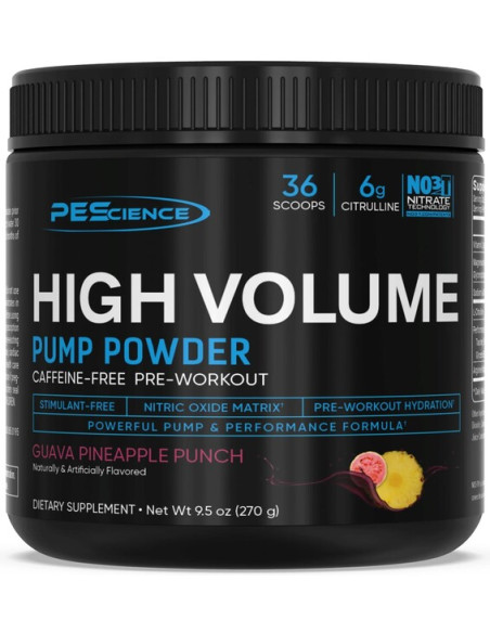 High Volume (New Formula), Guava Pineapple Punch - 270g | PEScience