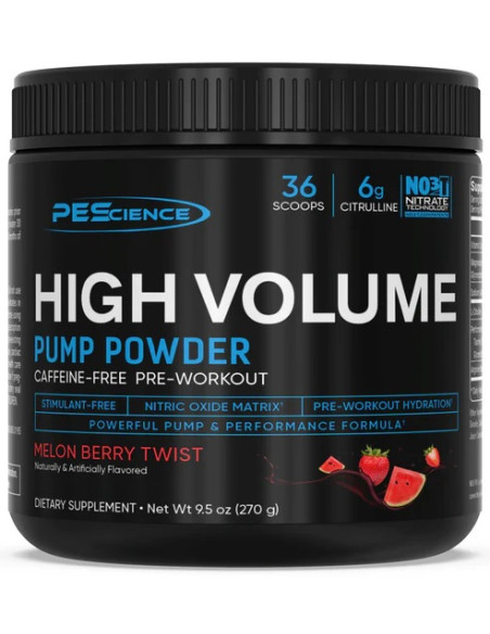 High Volume (New Formula), Melon Berry Twist - 270g | PEScience