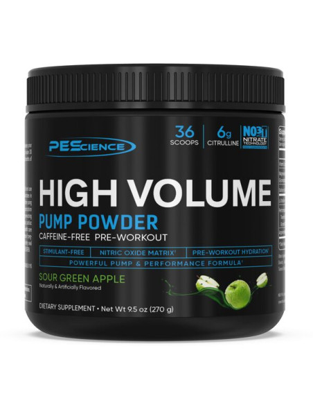 High Volume (US), Sour Green Apple - 270g | PEScience