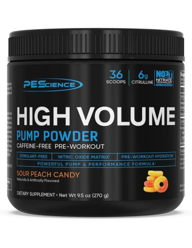 High Volume (New Formula), Sour Peach Candy -...
